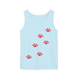 Paw Print Tank Top for Pet Lovers