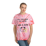 Tie-Dye Tee for Pet Lovers - Cyclone Design
