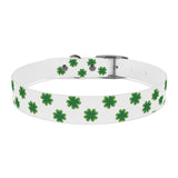 Lucky Clover Dog Collar — St. Patrick’s Day Green Shamrock Pet Collar