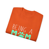 Mom Dog Lovers Tee — 'Mom' Dog Owner T-Shirt for Dog Moms