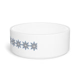 floral pet bowl