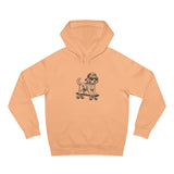 Dog on Skateboard Hoodie — Cute Skateboarding Puppy Pullover