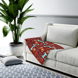 Pet Bone & Pawprint Blanket