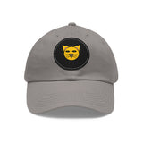 Cap for Cat Lovers with Leather Patch (Round)
