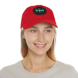 Mom Dog Lover Dad Hat with Leather Patch