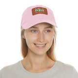 Mom Dog Lover Dad Hat with Leather Patch