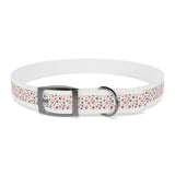Pet Collar - Colorful Paw Prints Dog Collar