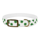 Lucky Clover Dog Collar — St. Patrick’s Day Green Shamrock Pet Collar