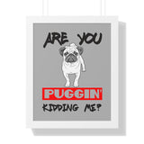 Pug Pet Framed Poster