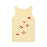 Paw Print Tank Top for Pet Lovers