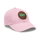 Mom Dog Lover Dad Hat with Leather Patch