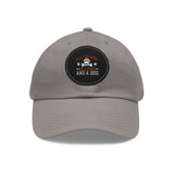 Hat with Leather Patch — "for the love of pets"