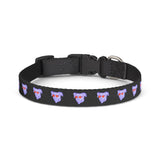 Purple Dog with Shades Clip-on Pet Collar