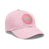 Mom Dog Lover Dad Hat with Leather Patch