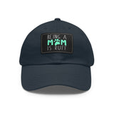 Mom Dog Lover Dad Hat with Leather Patch