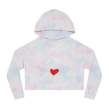 Cropped Dog Lover Sweatshirt, Cute Pet Gift, Women’s Hoodie, Fun Casual Wear, Dog Mom Apparel, Dog-Themed Fashion