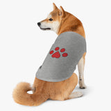 paw print pet tank top