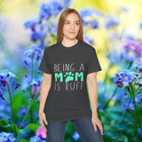 Mom Dog Lovers Tee — 'Mom' Dog Owner T-Shirt for Dog Moms