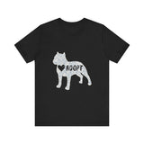 Unisex Jersey Short Sleeve Tee adopt a pet