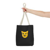 Playful Cat Face Tote Bag - Fun and Unique Design for Animal Lovers