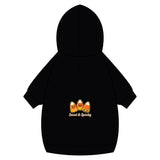 Pet Hoodie — "Sweet & Spooky" Candy Corn Design