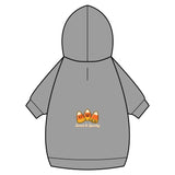 Pet Hoodie — "Sweet & Spooky" Candy Corn Design