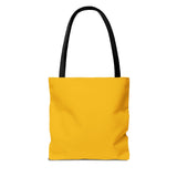 Cute Cat Face Tote Bag - Yellow Pet Lover's Shopping Bag