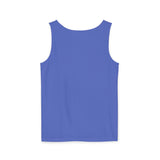 Purple Dog Graphic Tank Top — Cute Pup Illustration