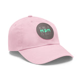 Mom Dog Lover Dad Hat with Leather Patch