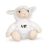 Plush Toy — 'LOVE' Paw Print Teddy with White T‑Shirt