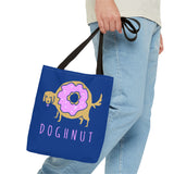 Funny Dog Tote Bag - 'Doughnut' Design for Pet Lovers