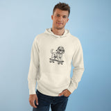 Dog on Skateboard Hoodie — Cute Skateboarding Puppy Pullover
