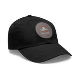 Hat with Leather Patch — "for the love of pets"