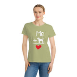 Organic Women's Classic T-Shirt Me + Dog = Love
