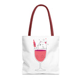 Cute Cat Cocktail Tote Bag – Perfect for Cat Lovers and Party Enthusiasts