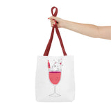 Cute Cat Cocktail Tote Bag – Perfect for Cat Lovers and Party Enthusiasts