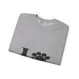 Expressing Love Crewneck Sweatshirt — Romantic Heart Design