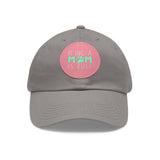 Mom Dog Lover Dad Hat with Leather Patch