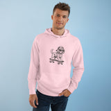 Dog on Skateboard Hoodie — Cute Skateboarding Puppy Pullover