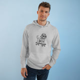 Dog on Skateboard Hoodie — Cute Skateboarding Puppy Pullover