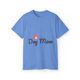 Dog Mom T-Shirt — Paw Print Graphic Tee for Dog Lovers