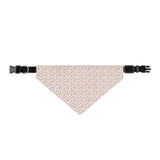 Colorful Paw Print Pet Bandana Collar — Vibrant Dog/Cat Scarf
