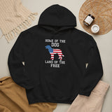 Patriot Dog Hoodie Sweatshirt