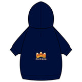 Pet Hoodie — "Sweet & Spooky" Candy Corn Design