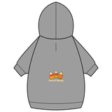Pet Hoodie — "Sweet & Spooky" Candy Corn Design
