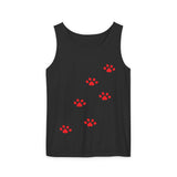 Paw Print Tank Top for Pet Lovers