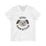 Unisex Jersey Short Sleeve V-Neck Tee