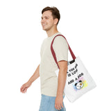 Dog Lover Tote Bag - "All You Need Is Love And A Dog"