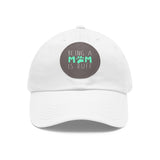 Mom Dog Lover Dad Hat with Leather Patch