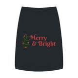 Merry & Bright Pet Tank Top — Christmas Dog Shirt with Tree Design